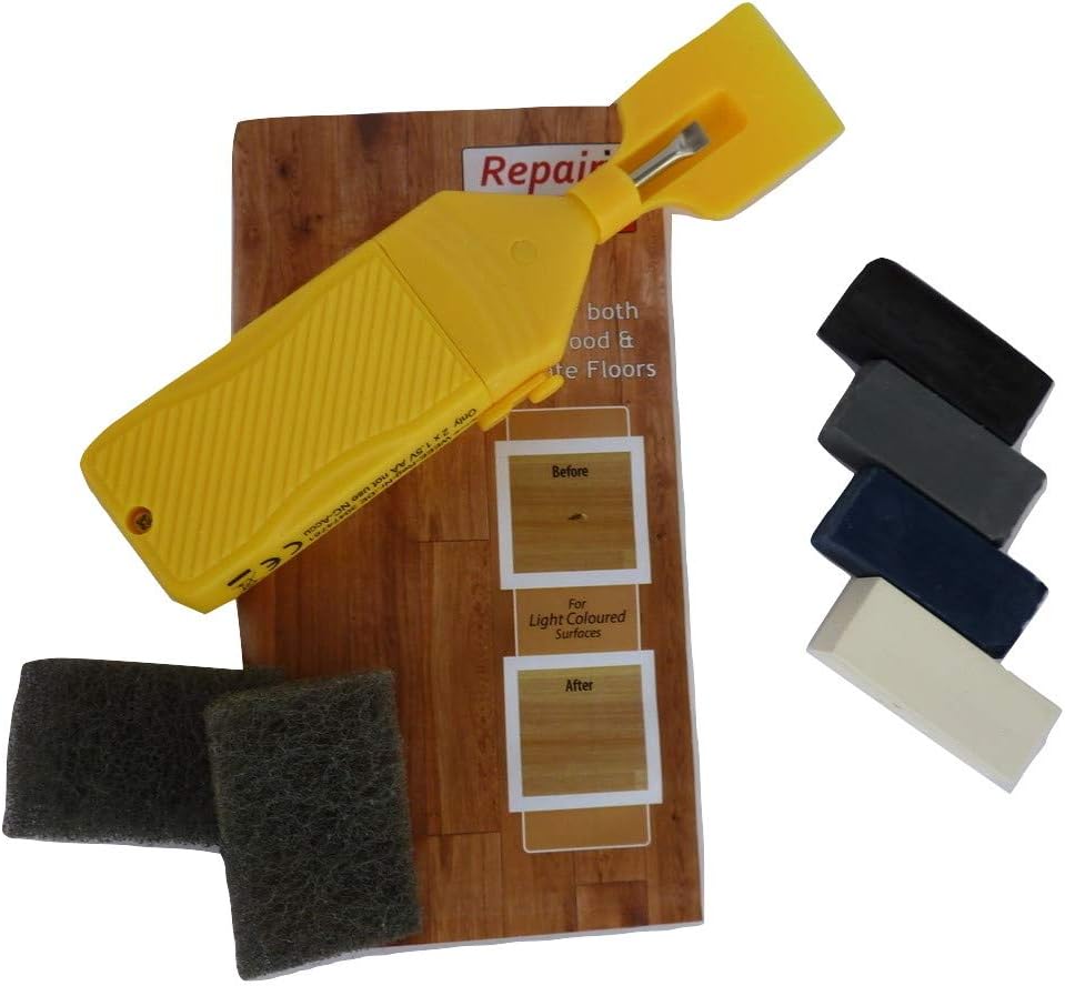 1 x White Blue Black & Grey Ceramic & Vinyl Tile Repair Kit Amazon.co