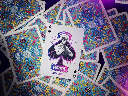 Baraja Oficial Fortnite Theory11 Poker 52 Cartas miniatura 4