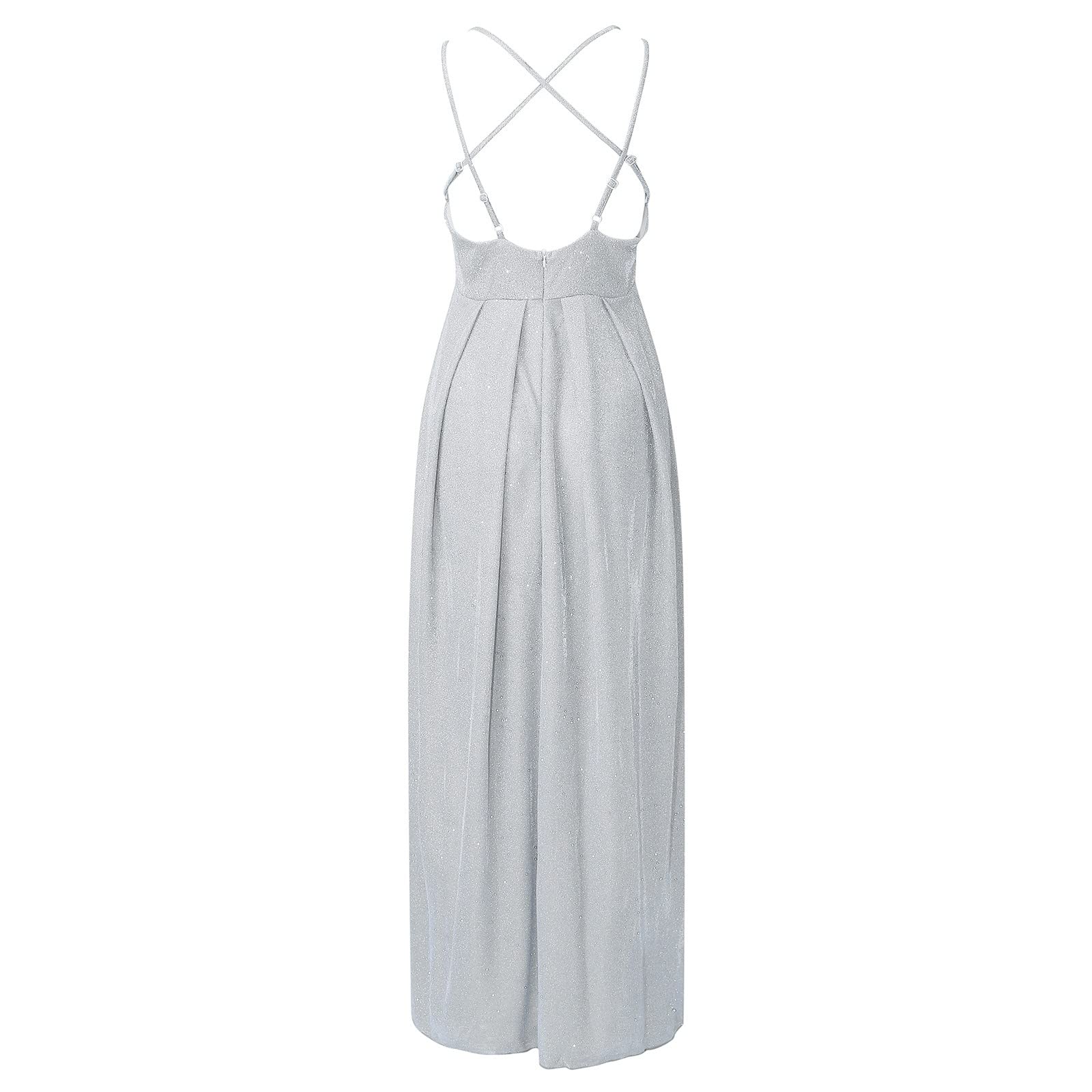Abito Sera Damigella d'Onore Festa Vintage Cerimonia Abito da Donna Autunnale Vestito da Sera Classico Eleganti Matrimonio Cocktail Party Formale Grazia Abiti Donna Cocktail