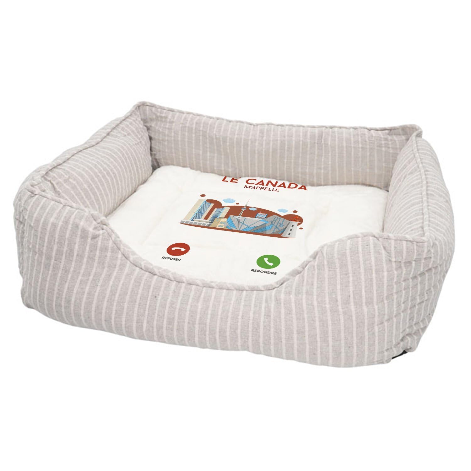 Panier pour chien et chat Canada déhoussable et lavable