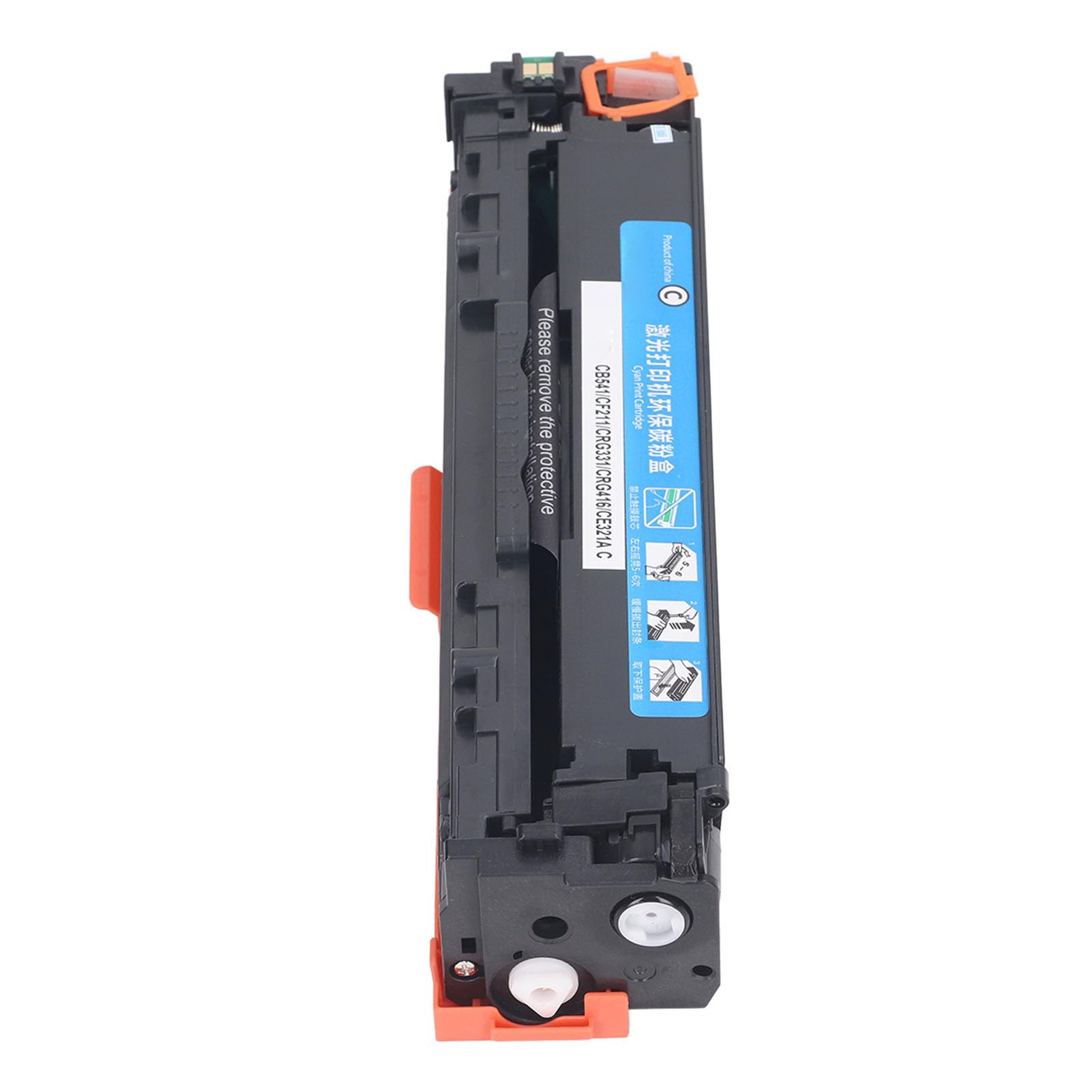 125A CB541A Cyan Toneer Waseer Wysoka jakość Wymiana drukowania dla Color LaserJet CP1215 CP1518NI CM1312NFI CM1312 CP1515N CP1525NW M251 ABS Materiał ABS Materiał 1400 stron