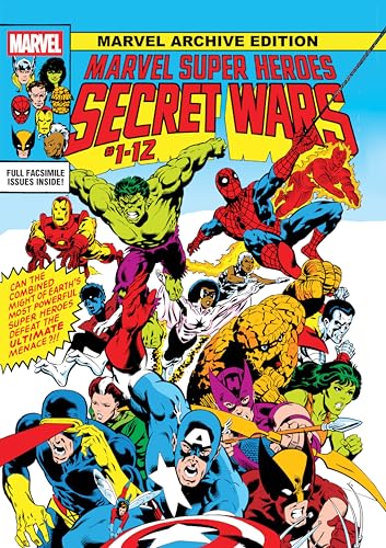 Marvel Archive Edition: Marvel Super Heroes Secret Wars Gallery Edition Mike Zeck Original First Issue Cover