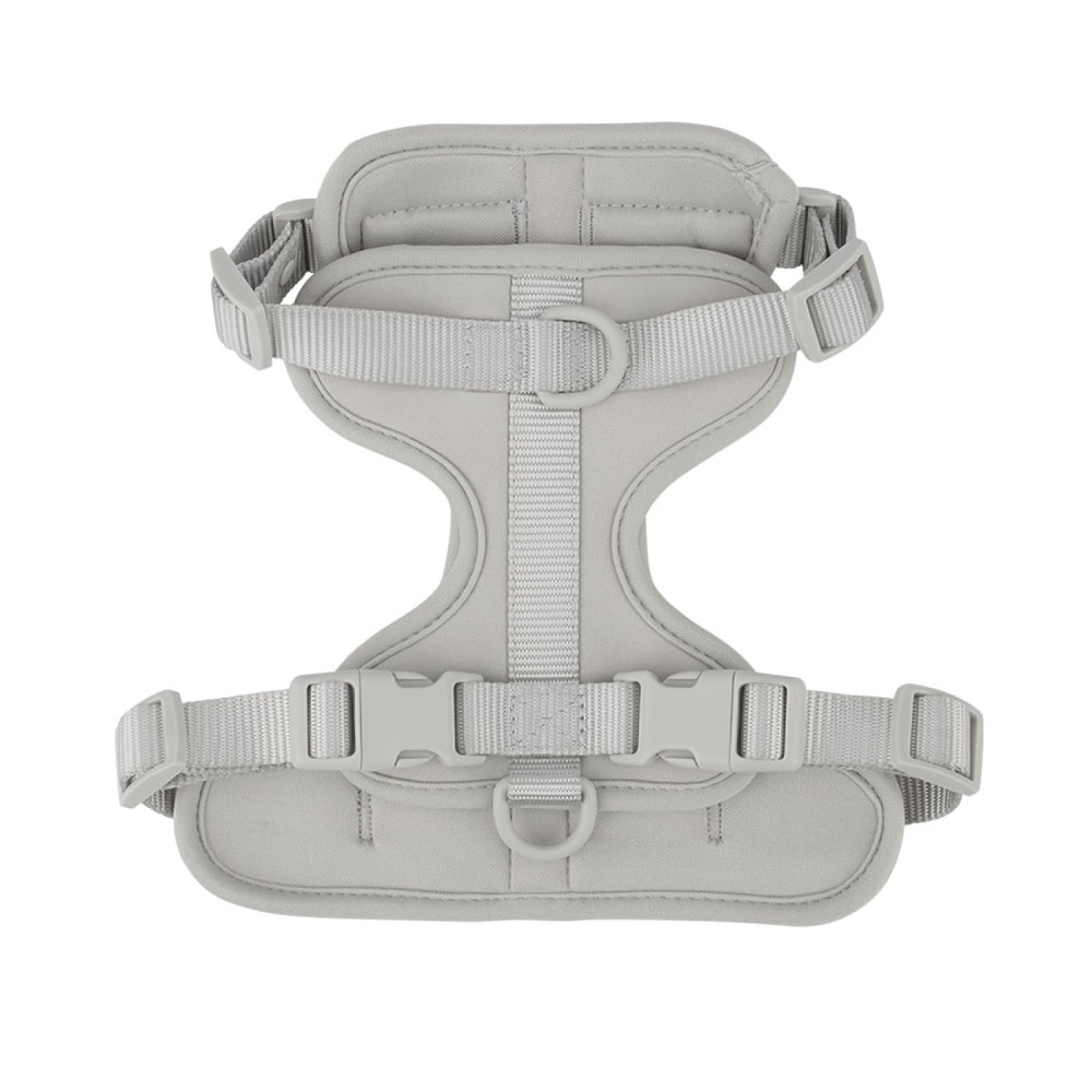 Breathable Lightweight Dog Harness Adjustable Pet Chest Strap Outdoor Walking Training Dog Harness Waterproof Dog Swimming Harness,Gray,XS
