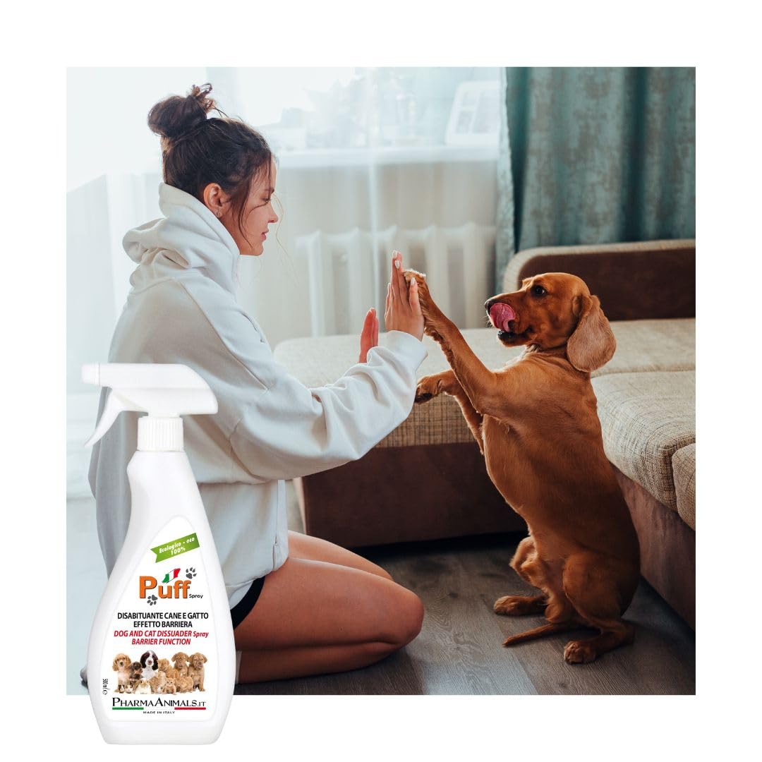 Spray Antimorso per Cani e Gatti 500ml AntiGraffio Antiurina Effetto Barriera