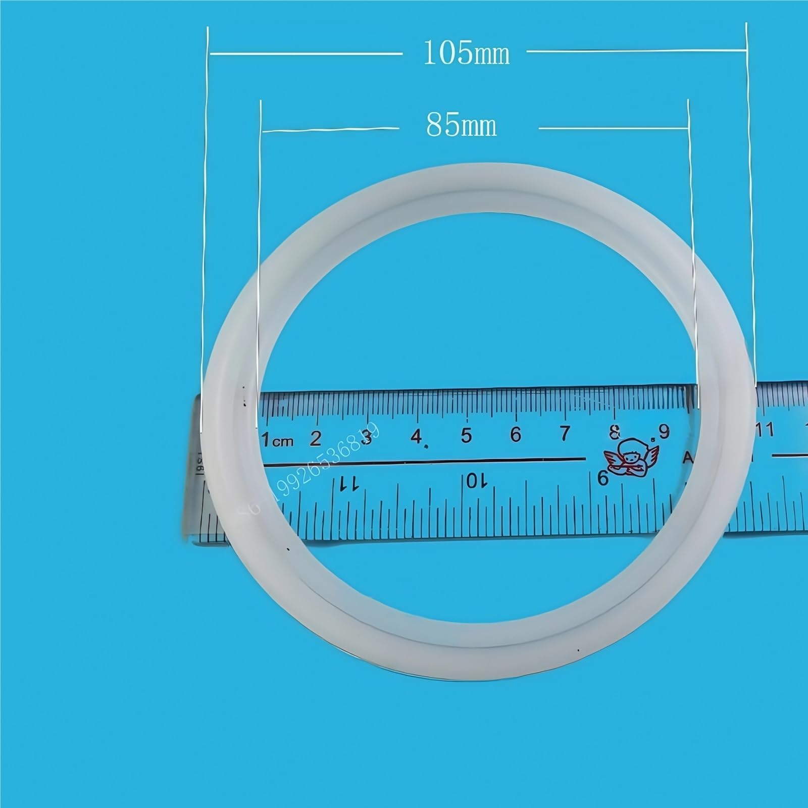 Weiße Farbe 15 PCS Pro Set Silikon Dicht Ringe Ersatzteile, kompatibel Mit VEVOR Eismaschinen Rohr Komponenten Von YKF Maschinen