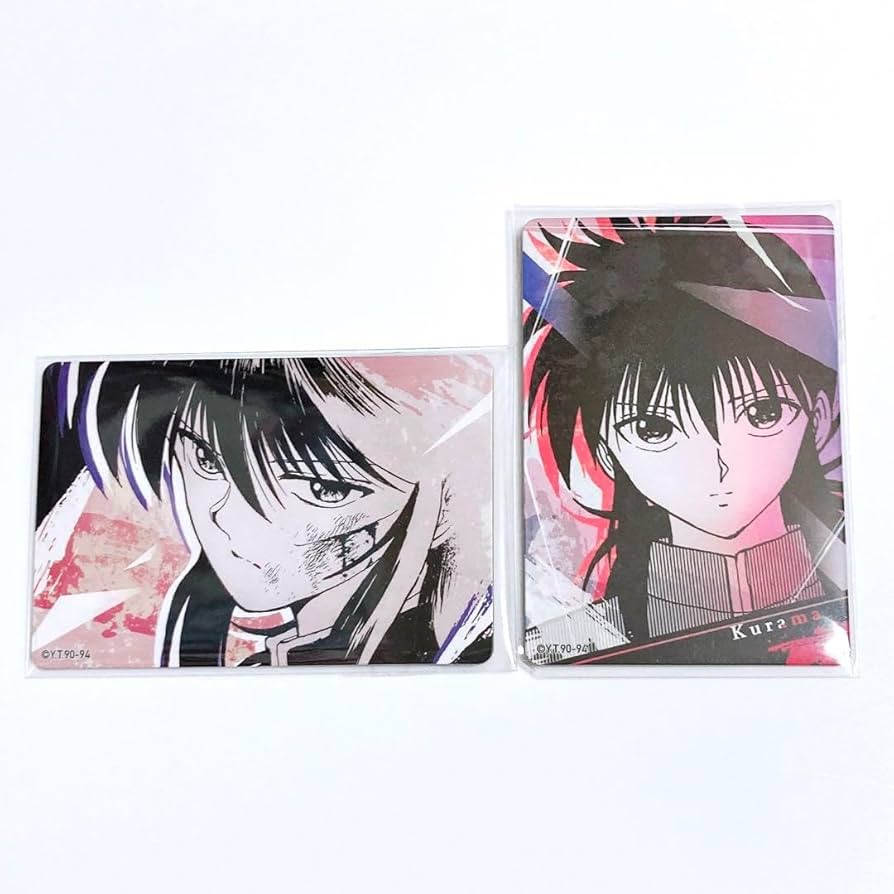 幽☆遊☆白書　冨樫義博展　マグネットステッカー　蔵馬　飛影　妖狐蔵馬 幽遊白書 マグネットステッカー 蔵馬