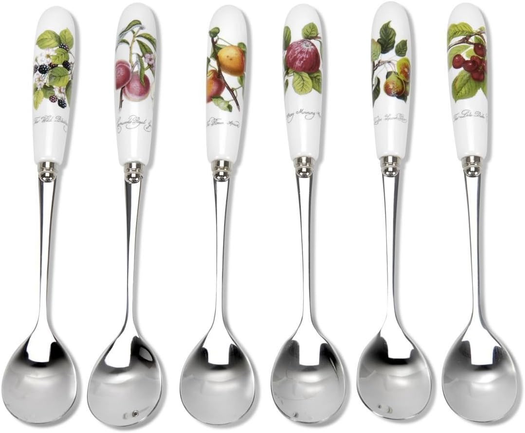 Portmeirion 473140 Pomona Tea Spoons - Set of 6,