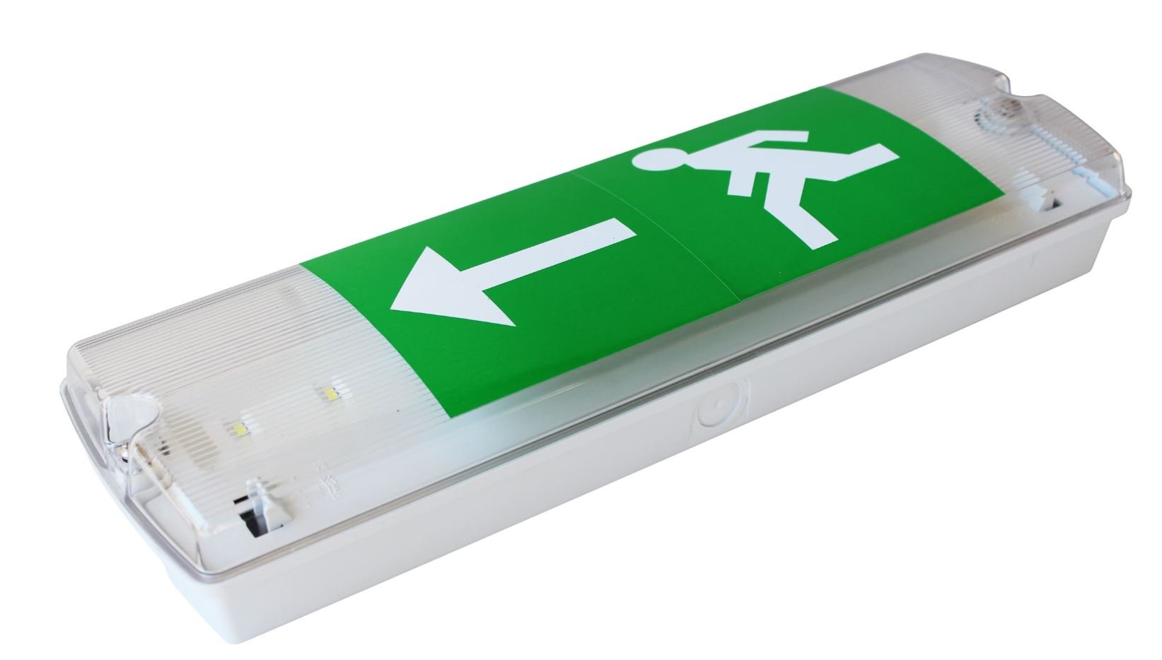 Com Éclairage de secours, sortie de secours, lumière de secours EXIT IP65