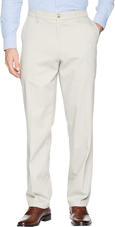 Dockers Mens Classic Fit Signature Khaki Lux Cotton Stretch Pants