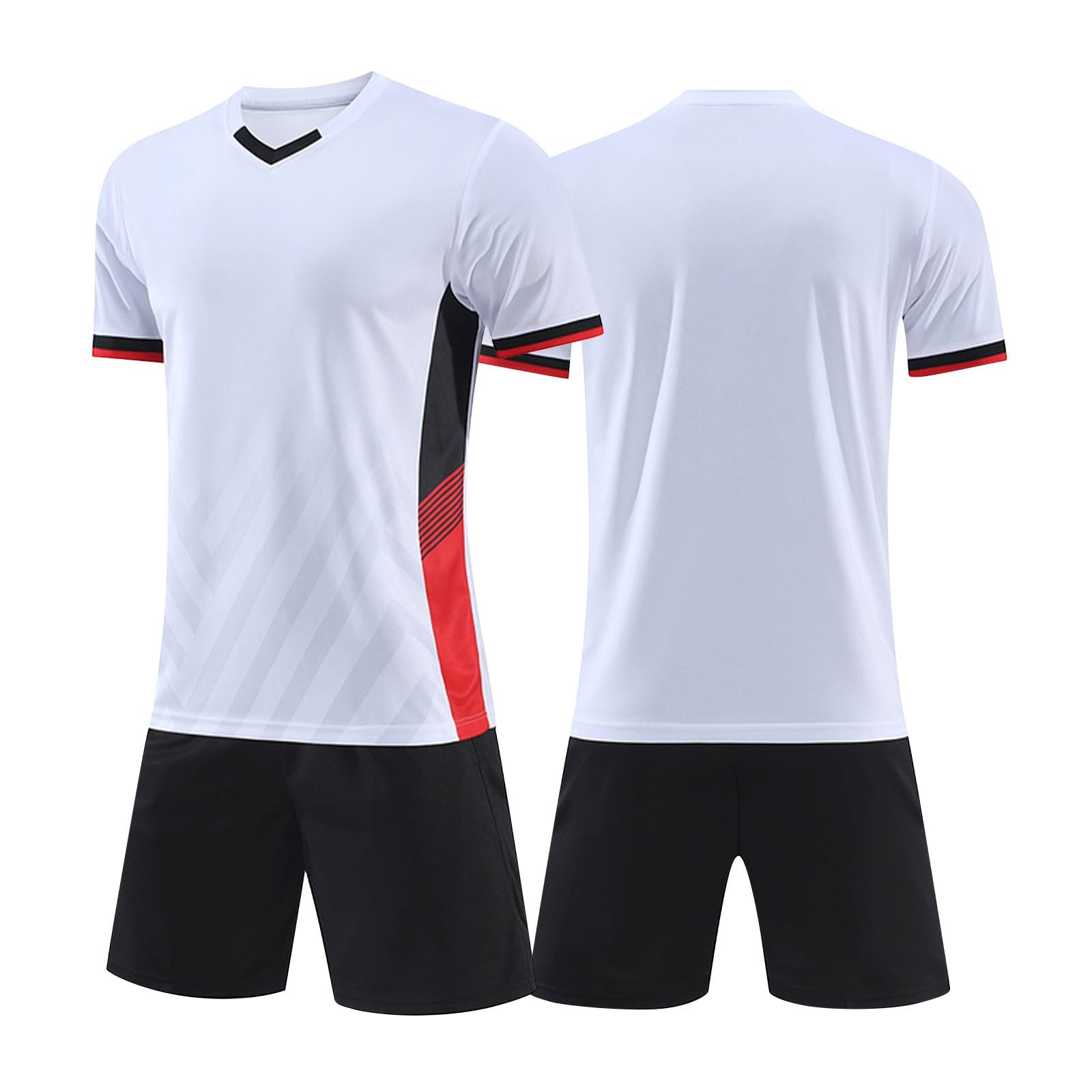 Conjunto de ropa para niños, camisetas atléticas y pantalones cortos, equipo de fútbol juvenil, equipo de fútbol para adolescentes, deportes, escuela, entrenamiento