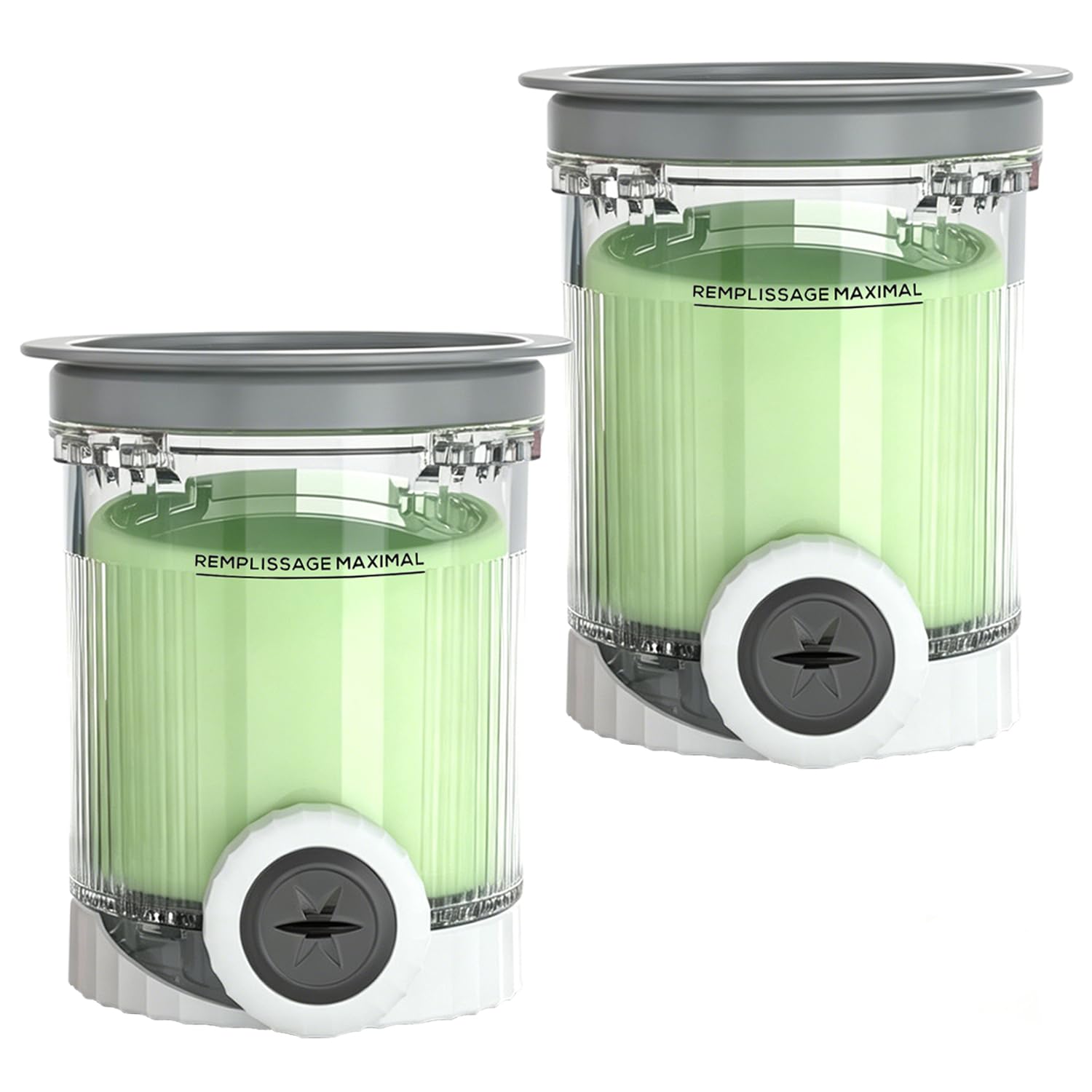 Creami Tubs for Ninja Swirl by CREAMi Soft Serve & Ice Cream Maker NC701UK NC701 NC700 Series, 2 Pack Replacement Ice Cream Containers Pints Pots and Lids for Ninja Creamy, BPA-Free & Dishwasher Safe