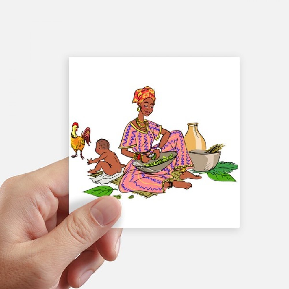 Stickers totems africains pour décorer une valise ou un ordinateur portable