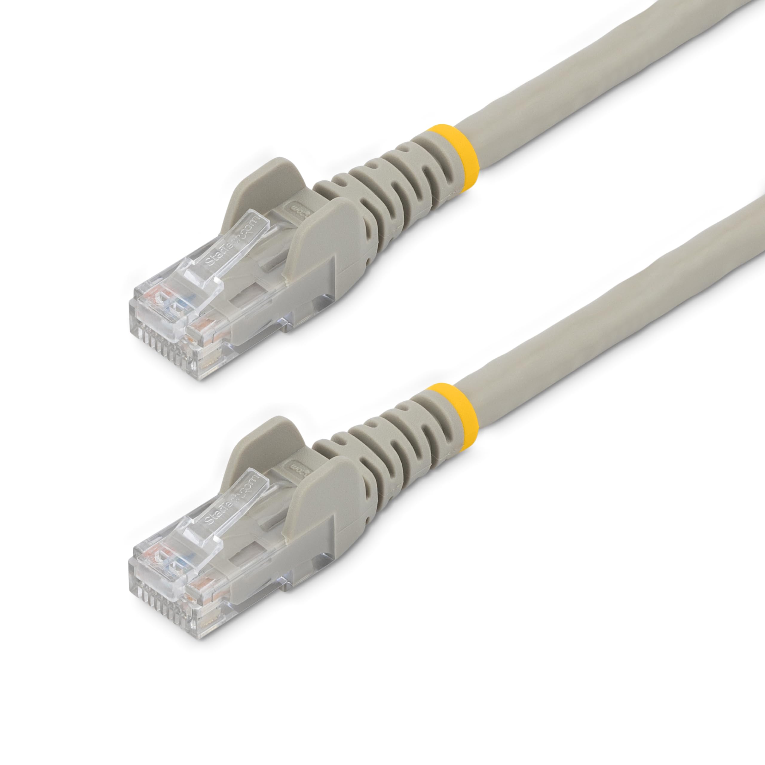 StarTech.com Lot de 10 câbles Ethernet CAT6 de 4,6 m - Certifié ETL - Cordon de raccordement CAT6 - Connecteurs RJ45 sans accroc - Fil de cuivre 24 AWG - Câble Ethernet UTP (N6PATCH15GR10PK)