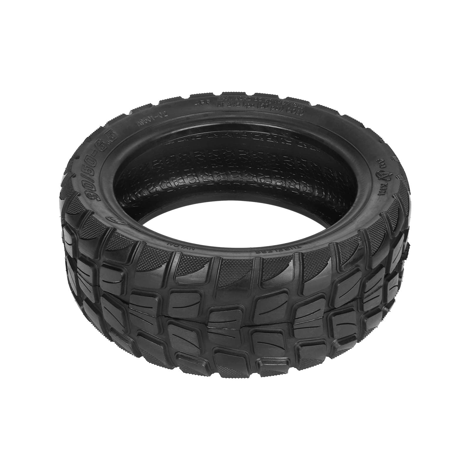 90/50-6,5 Offroad Tubeless Reifen für Kukirin M5 Pro Elektro Scooter Zubehör Verdickte Verbreiterte Verschleißfeste Pannenschutz Ersatzteile (1 Stück)