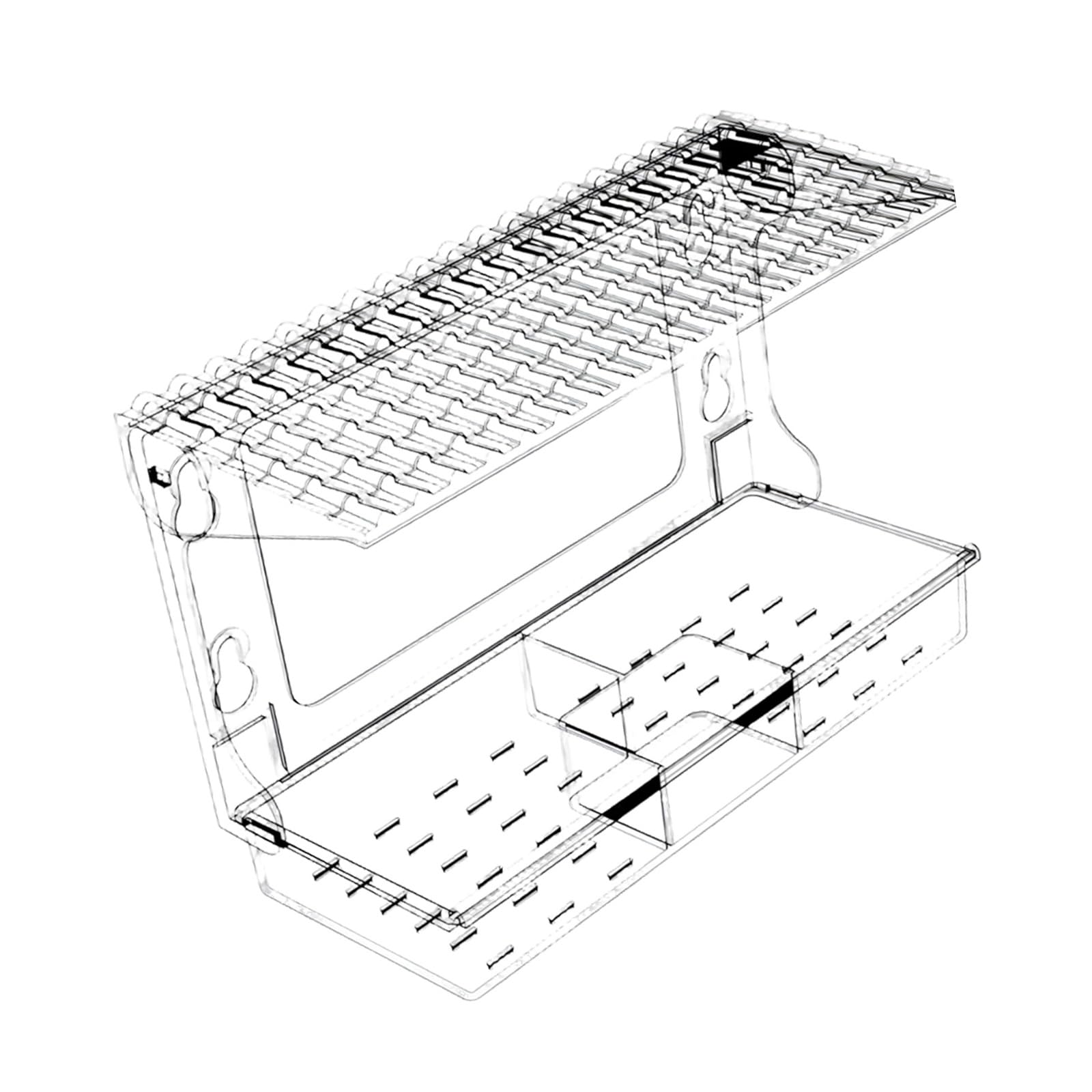 LUCKGONI Clear Window Mounted Bird Feeder With Suction Cups For Outdoor Bird Watching And Easy
