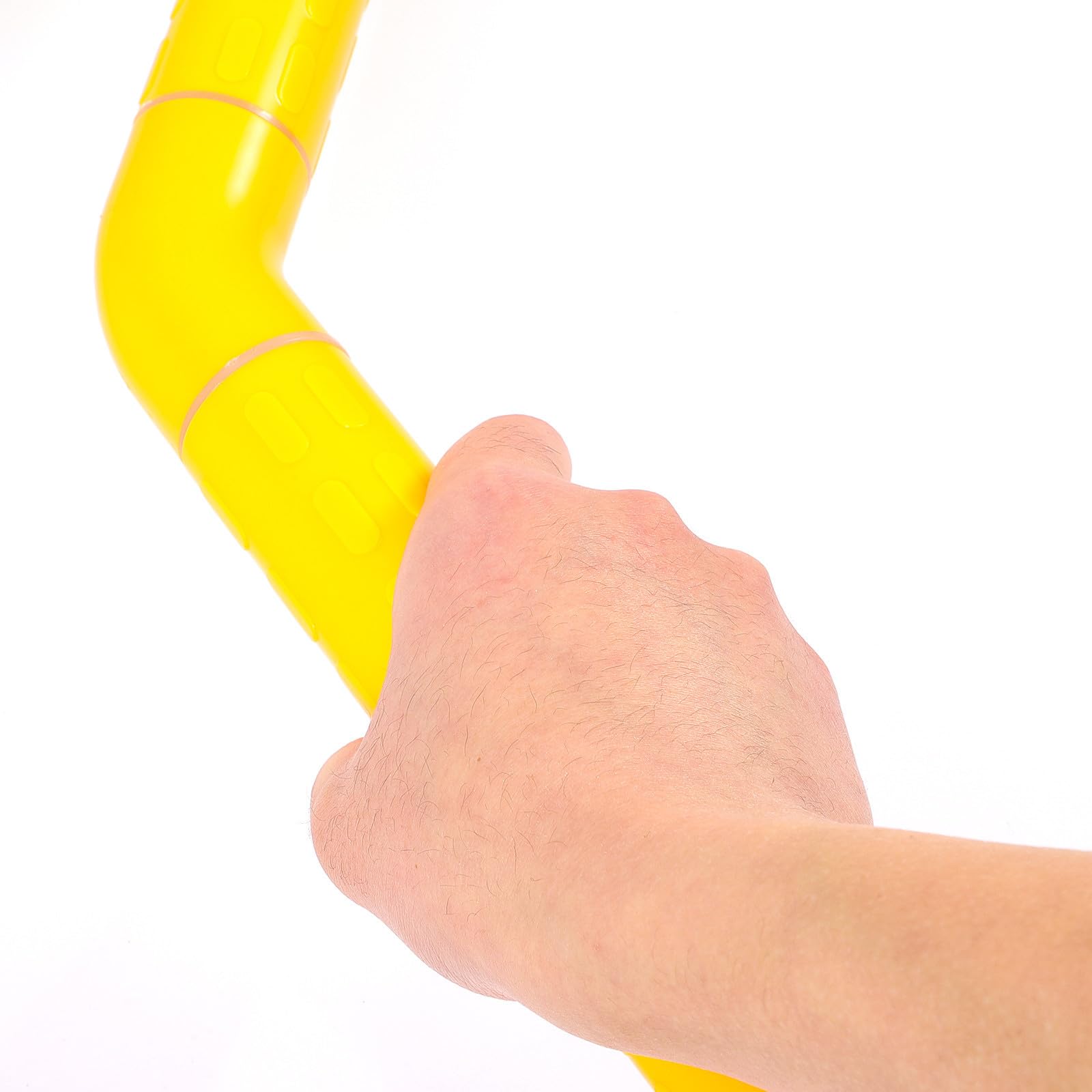 Pasamanos de Seguridad de Acero Inoxidable para Baño, Hogar y Ducha | Color Amarillo, Diseño Simple Creativo, Instalación Fácil, Uso Doméstico