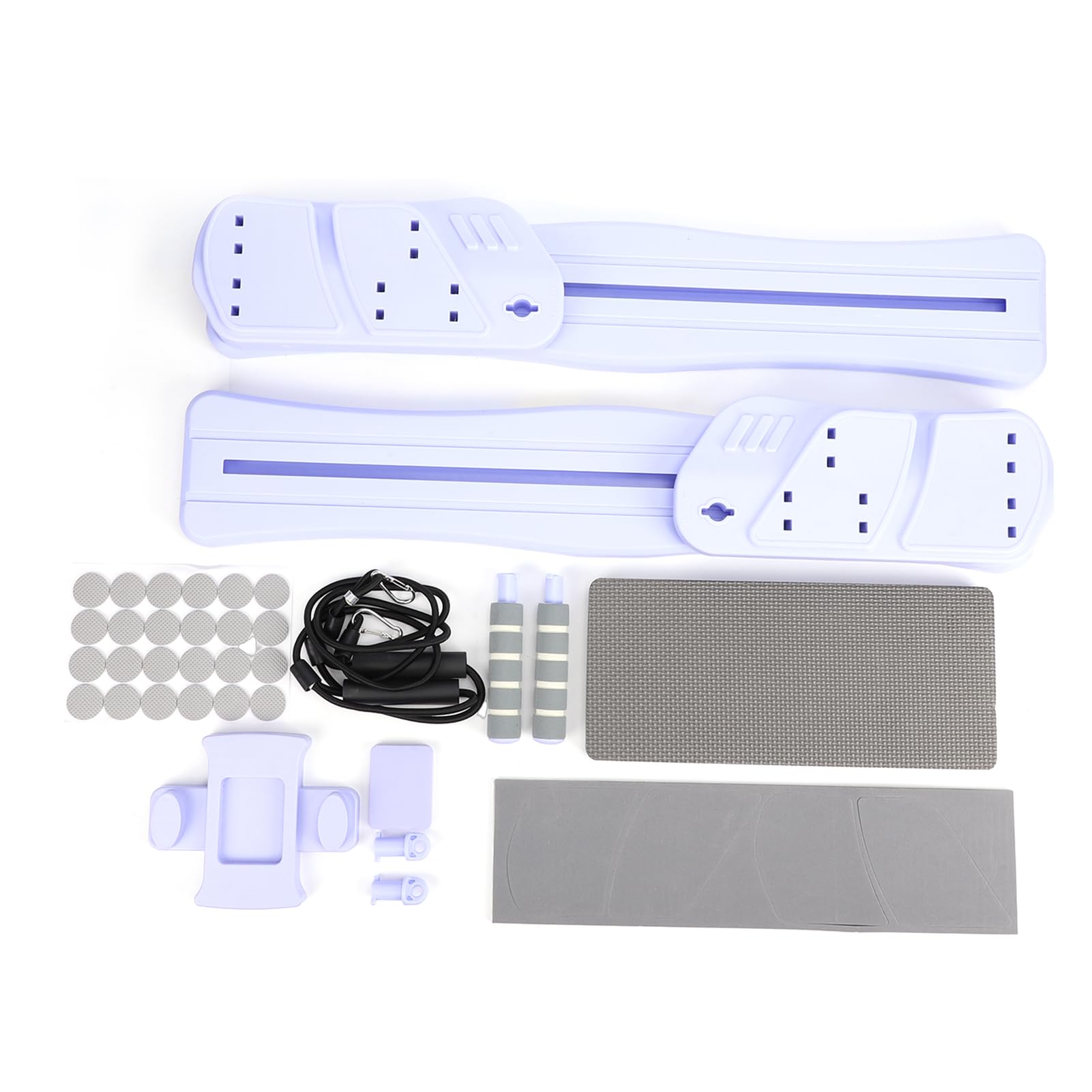 Kit di Allenamento per Addominali Addominali Multifunzionali Portatili per Tavola da Pilates per Attrezzature per il Fitness in Palestra a Casa 75x13,5x7 Cm