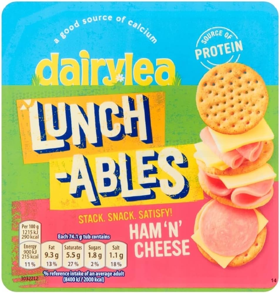 Dairylea Lunchables Ham 'n' Cheese, 74.1g