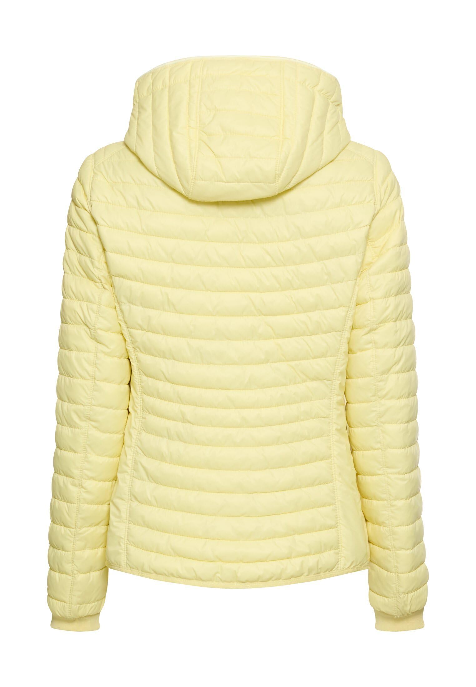 camel active Damen Steppjacke mit Kapuze | Gefütterte Jacke mit abnehmbarer Kapuze | winddicht und wasserabweisend