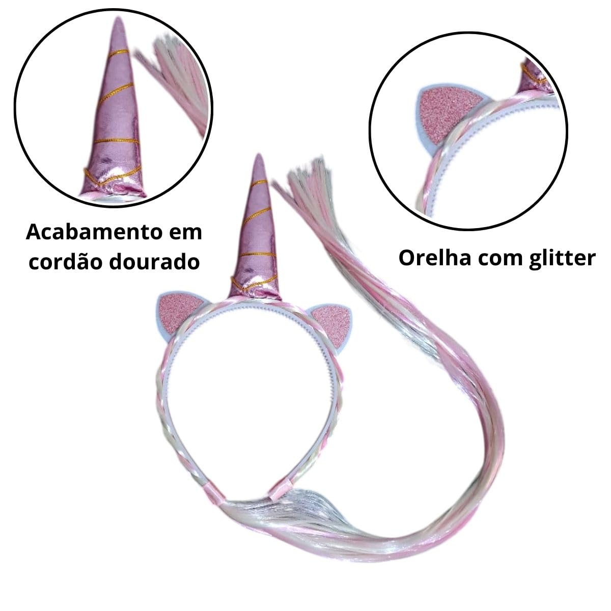 2 Tiaras Unicórnio com Trança Infantil Fantasia Festa Aniversário em promoção! Veja a oferta e mais achadinhos de Laços & Tiaras Infantis 4 Hoje é o melhor dia para comprar 2 Tiaras Unicórnio com Trança Infantil Fantasia Festa Aniversário com aquele preço maroto! Promoção! Aproveite a oferta! 4