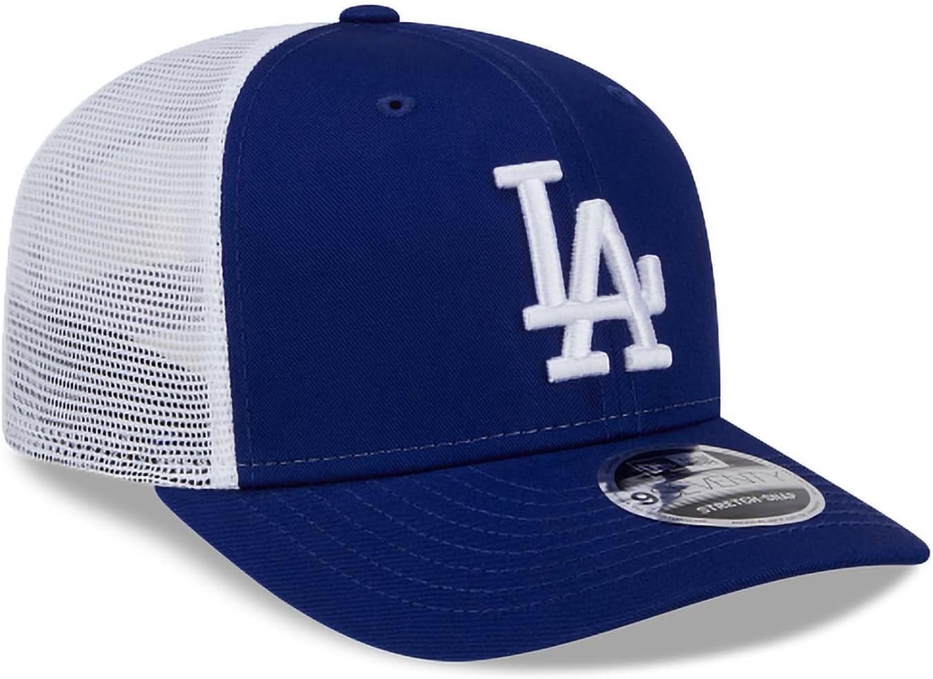 New Era Los Angeles Dodgers Trucker 9Seventy Snapback Adjustable Hat Blue