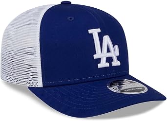 New Era Los Angeles Dodgers Trucker 9Seventy Snapback Adjustable Hat Blue