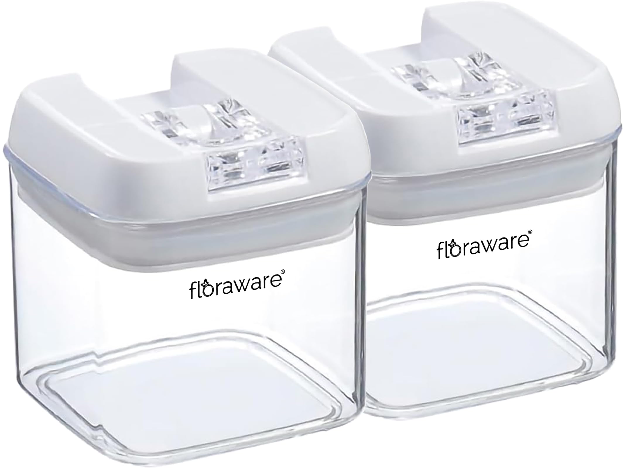 See full amazon price history chart for Floraware Airtight Square Containers with Flip Lock | Food Storage Containers With Lids - BPA Free - Easy Lock Design - For Kitchen Pantry Snacks Dry Fruits Cereals Food Storage, 250 ml set 2, White Floraware Airtight Square Containers with Flip Lock | Food Storage Containers With Lids - BPA Free - Easy Lock Design - For Kitchen Pantry Snacks Dry Fruits Cereals Food Storage, 250 ml set 2, White (B0CQ55S5ZQ) Amazon Price History, Amazon Price Tracker