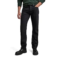 G-STAR Mosa Straight Jeans Uomo, Nero (Pitch Black D23692-b479)