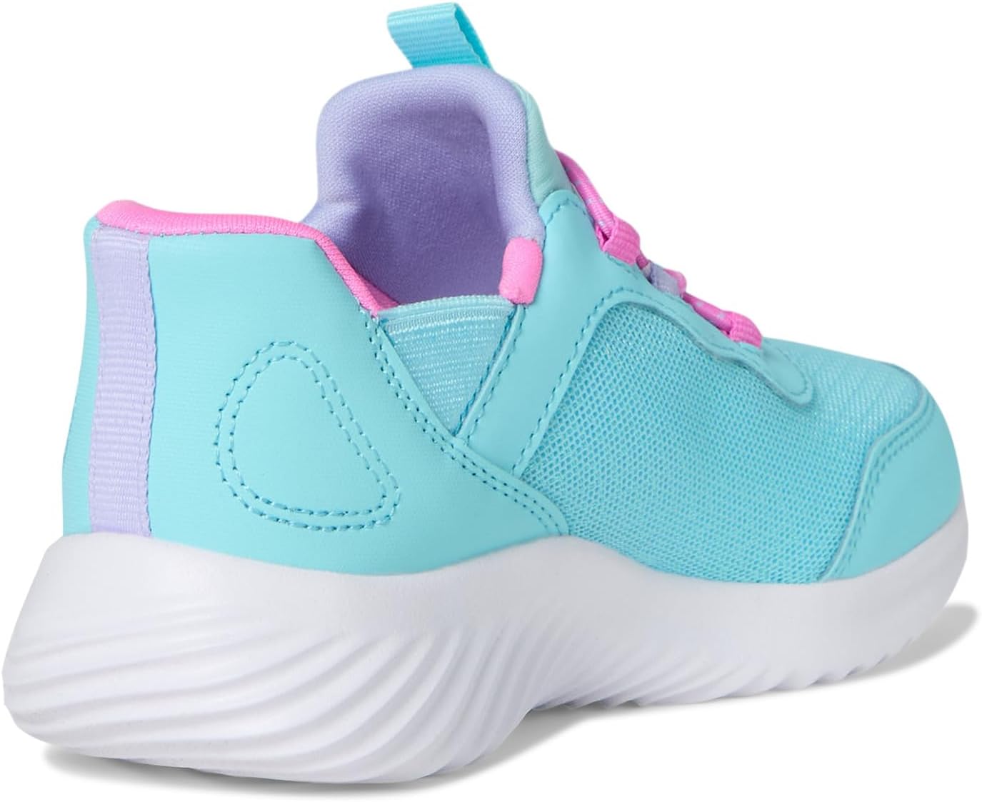 Skechers Girls' Bounder Simple Cute Shoe | Casual, Slip-ins, Air-Cooled Memory Foam, Machine Washable