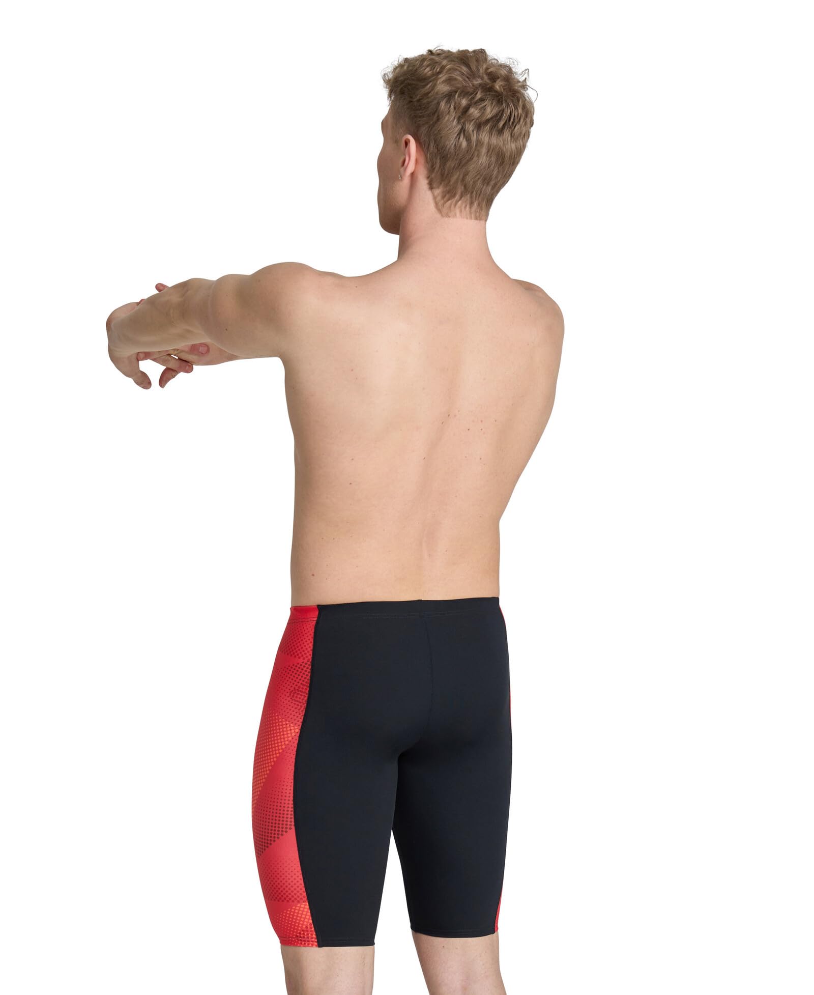Arena Arena Performance Men's Halftone Swim Jammer Athletic Swimwear Professional Swimsuit Costume a Pantaloncino Uomo (Pacco da 1)
