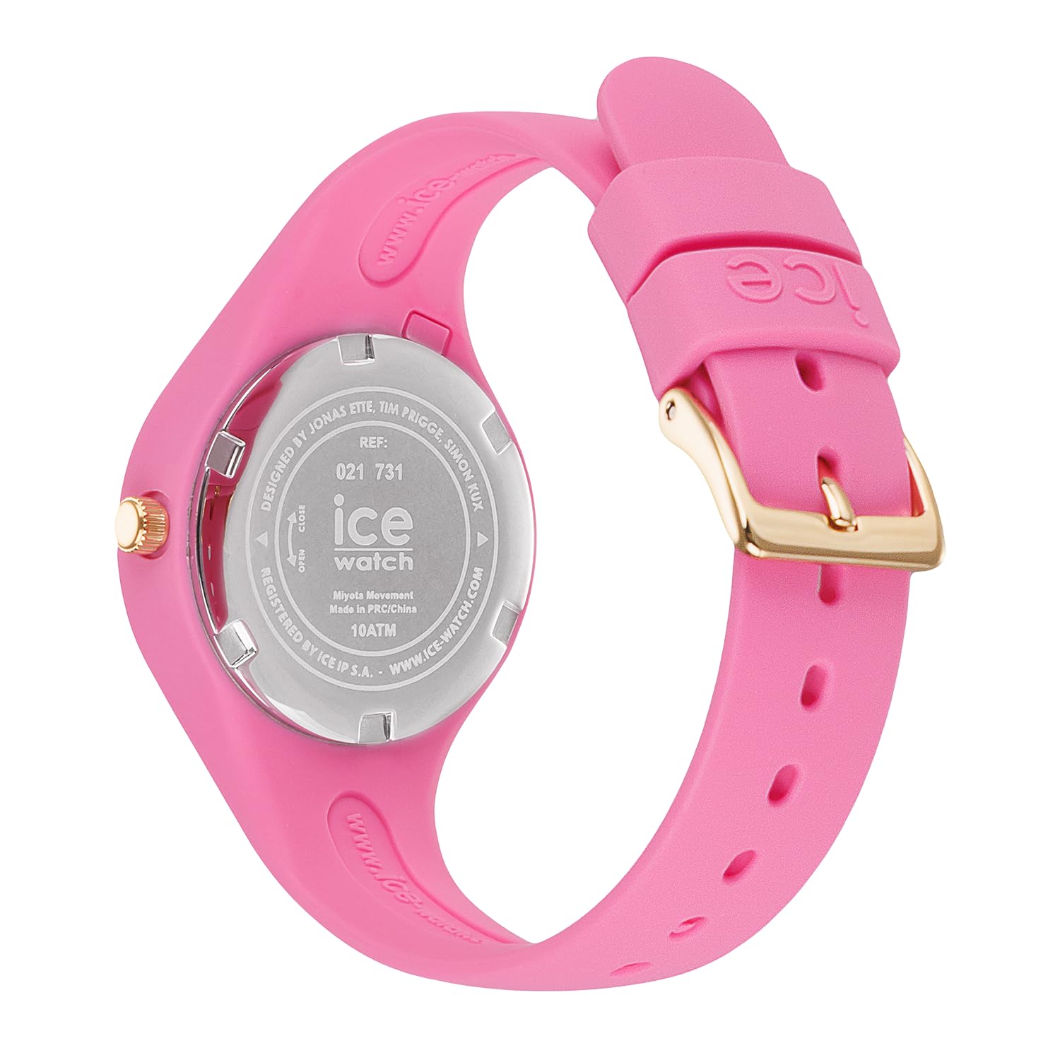 ICE-WATCH - Ice Flower - Damenuhr mit Silikonarmband (Extra small)