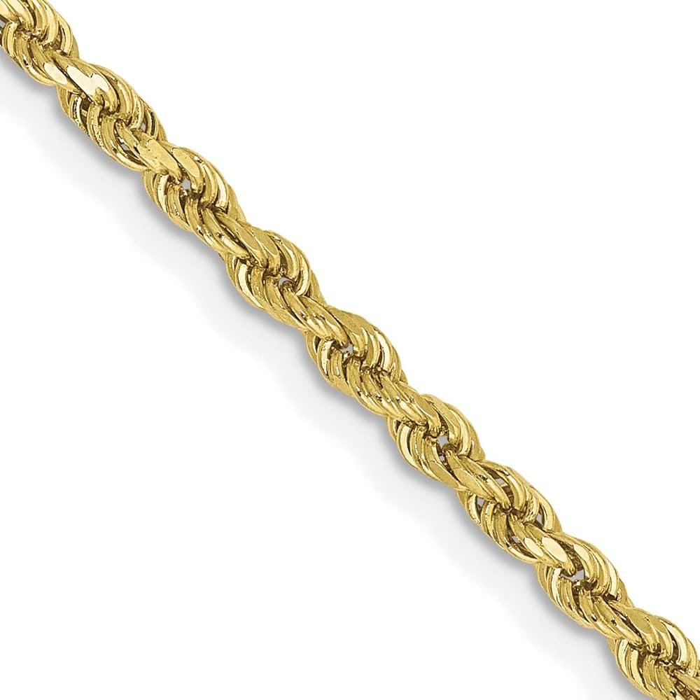 アクセサリー 10K Gold Rope Necklace 56cm 2mm Amazon.com: 10K Yellow Gold 2mm 18