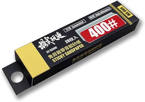 Miniatura 4 de Herramientas de lijado abrasivo impermeable mojadoseco pegajoso papel de lija para madera, metal y pulido automotriz 100pcs