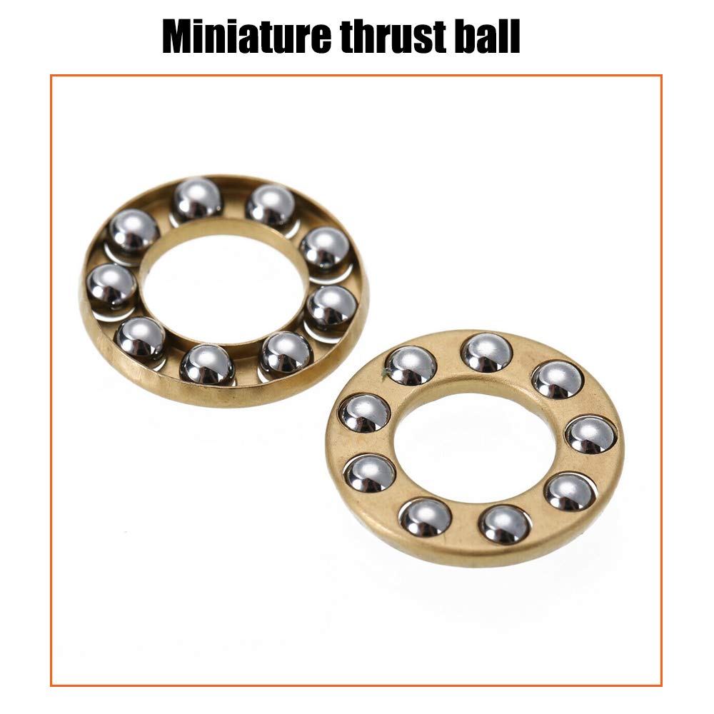 Comimark 10PCS Model F8-16M 8 x16 x 5mm Miniature Thrust Axi -5