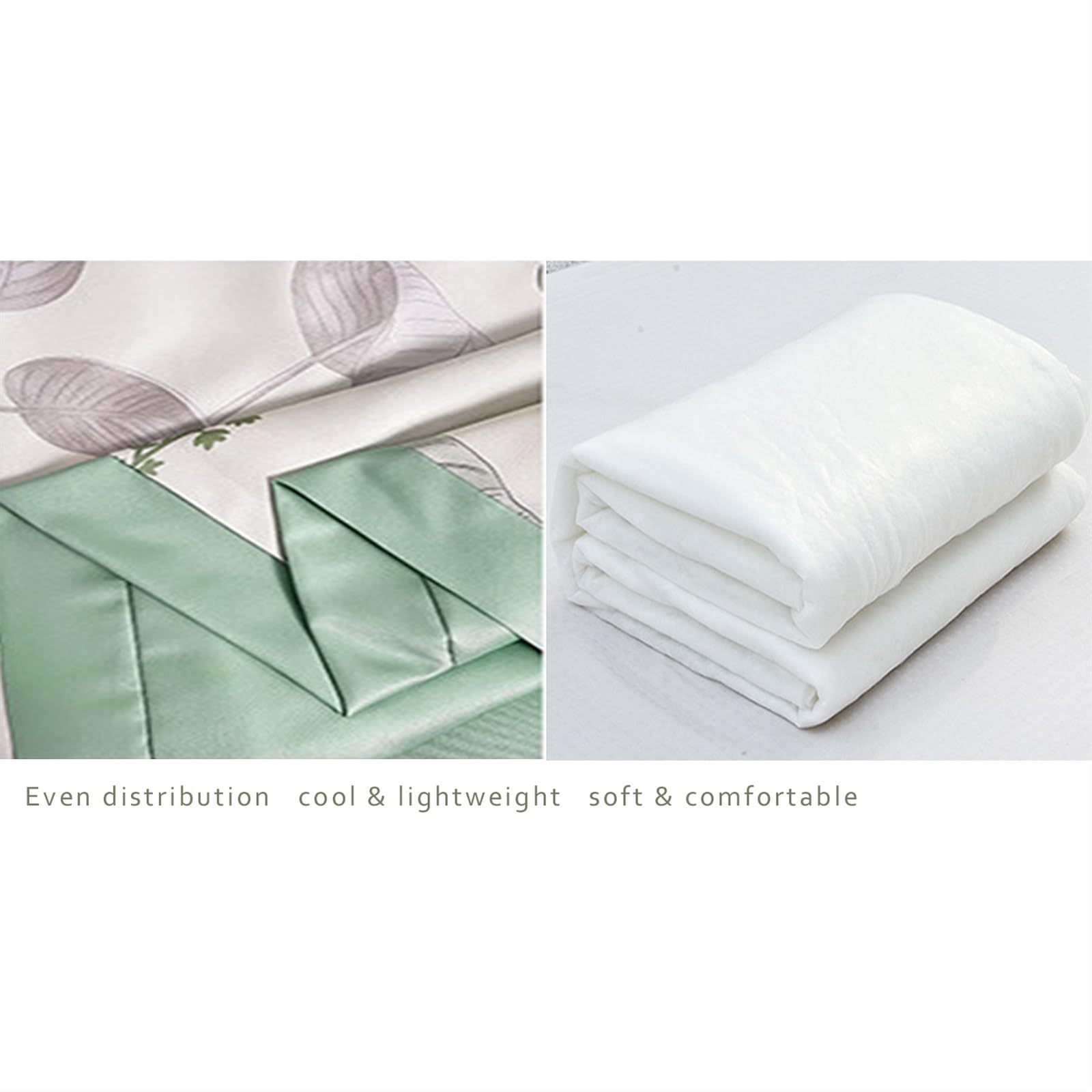 Edredón Seda Hielo Verano Edredón Aire Acondicionado Manta Seda Hielo Sábanas Sedosas Lujo Cubierta Cool 4PCs Conjuntos como Helado For Piel Cabello Hot Slpeper (Color : C, Size : 200x230cm)