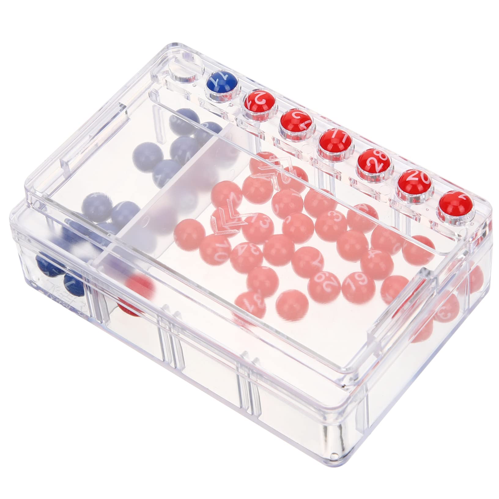ibasenice 2sets Macchina Per Lotteria Manuale Con Palline Gioco Di Società Divertente Per Feste e Occasioni Speciali Giocattolo Creativo Per Tutte Le Età