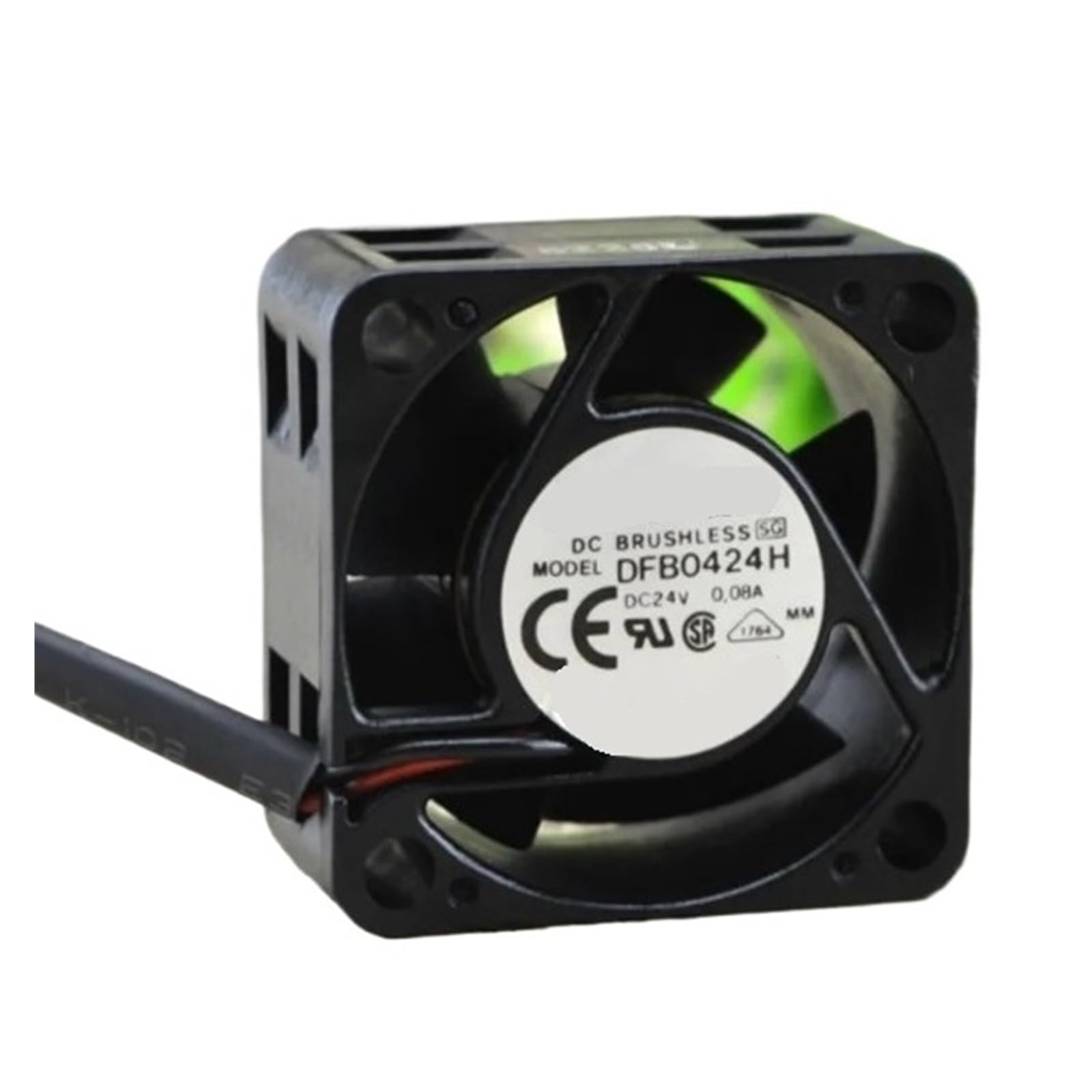 LZIKKGKI 40mm Fan DFB0424H 40mm 4CM 24V Cooling Fan, 0.08A