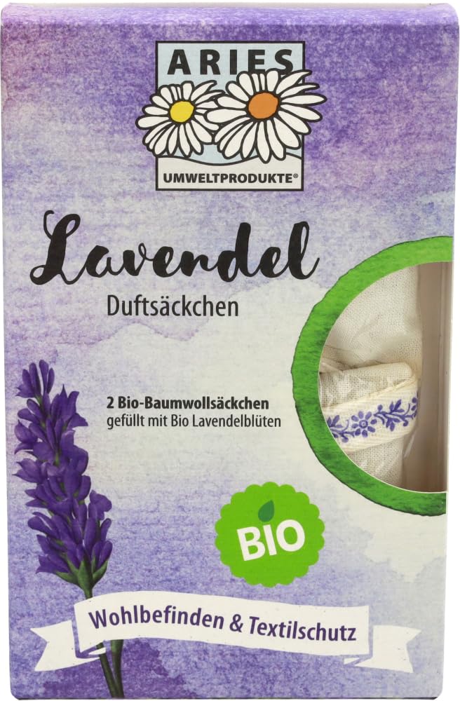 Bio Lavendel Duftsäckchen 6 x 1 Stück