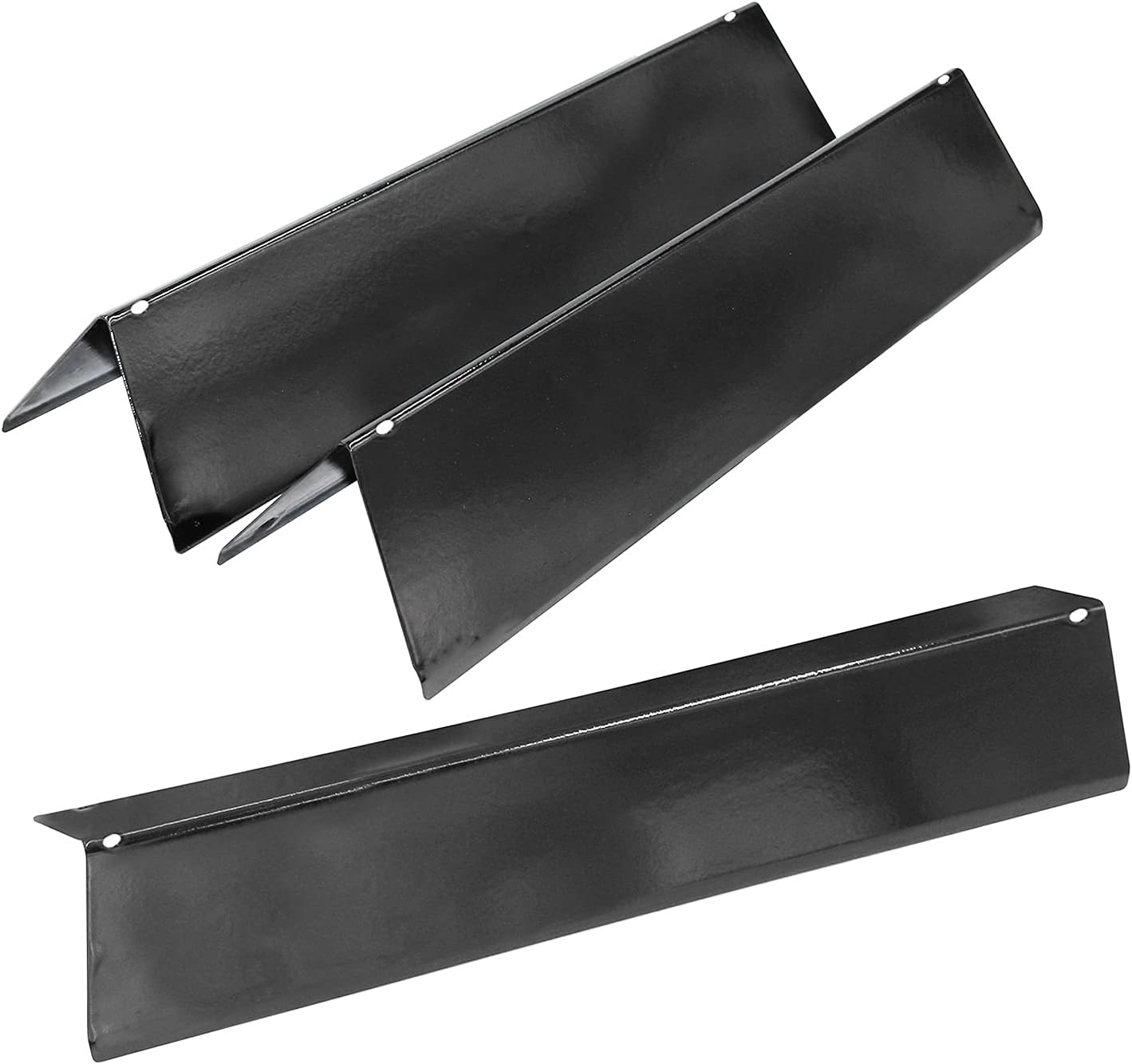 15.3 inch 7635 Porcelain Steel Flavorizer Bars Replacement for Weber Spirit 200 Series, Spirit E/S 200 & 210 (2013-Current, with Up Front Controls) Gas Grills, hy7635 (3-Pack)