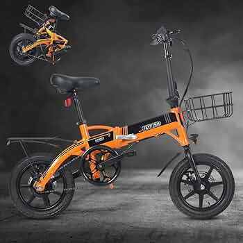 【即乘】送料無料OUTRUNK 折り畳み自転車 14インチ ミニベロ 小径車 Amazon | 折りたたみ自転車 電動アシスト自転車 14インチ 電動