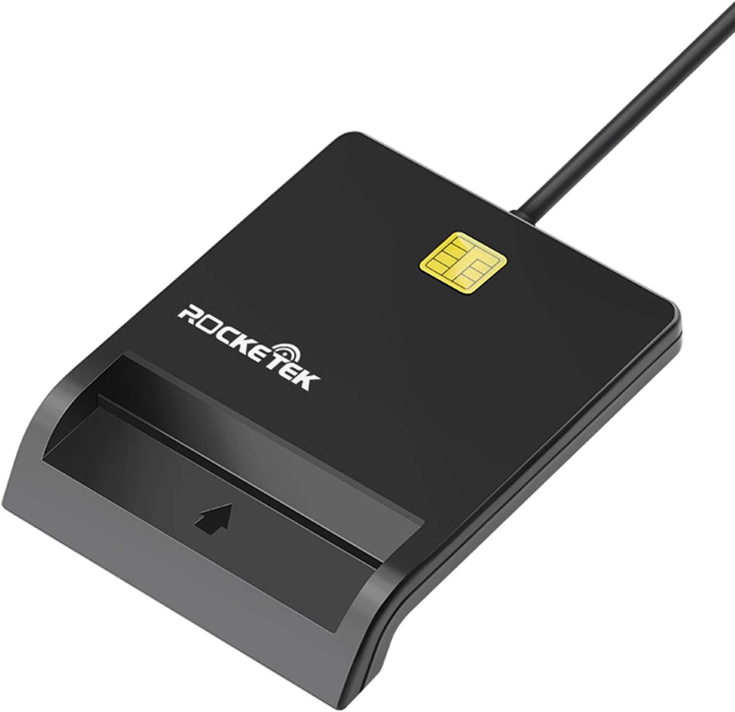 Type C Smart Card Reader Rocketek USBC DOD Military USB Smart Card