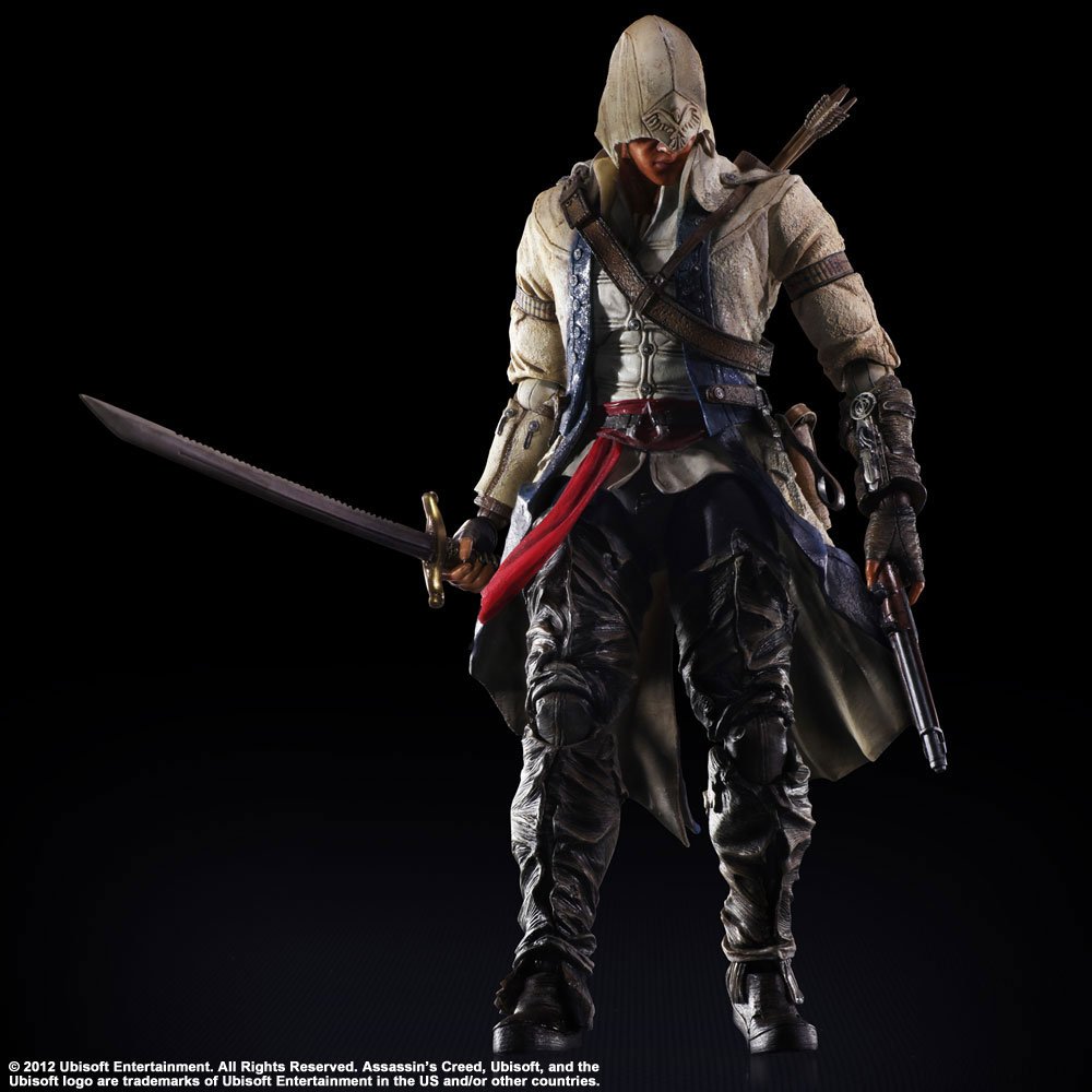 Amazon.co.jp: ASSASSIN'S CREED 3 PLAY ARTS改 コナー(PVC塗装済み