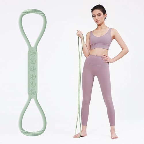 Banda de resistencia mejorada 2025 para terapia física, bandas de ejercicio para hombro, espalda, brazo, 3 niveles de resistencia para 15, 25, 35