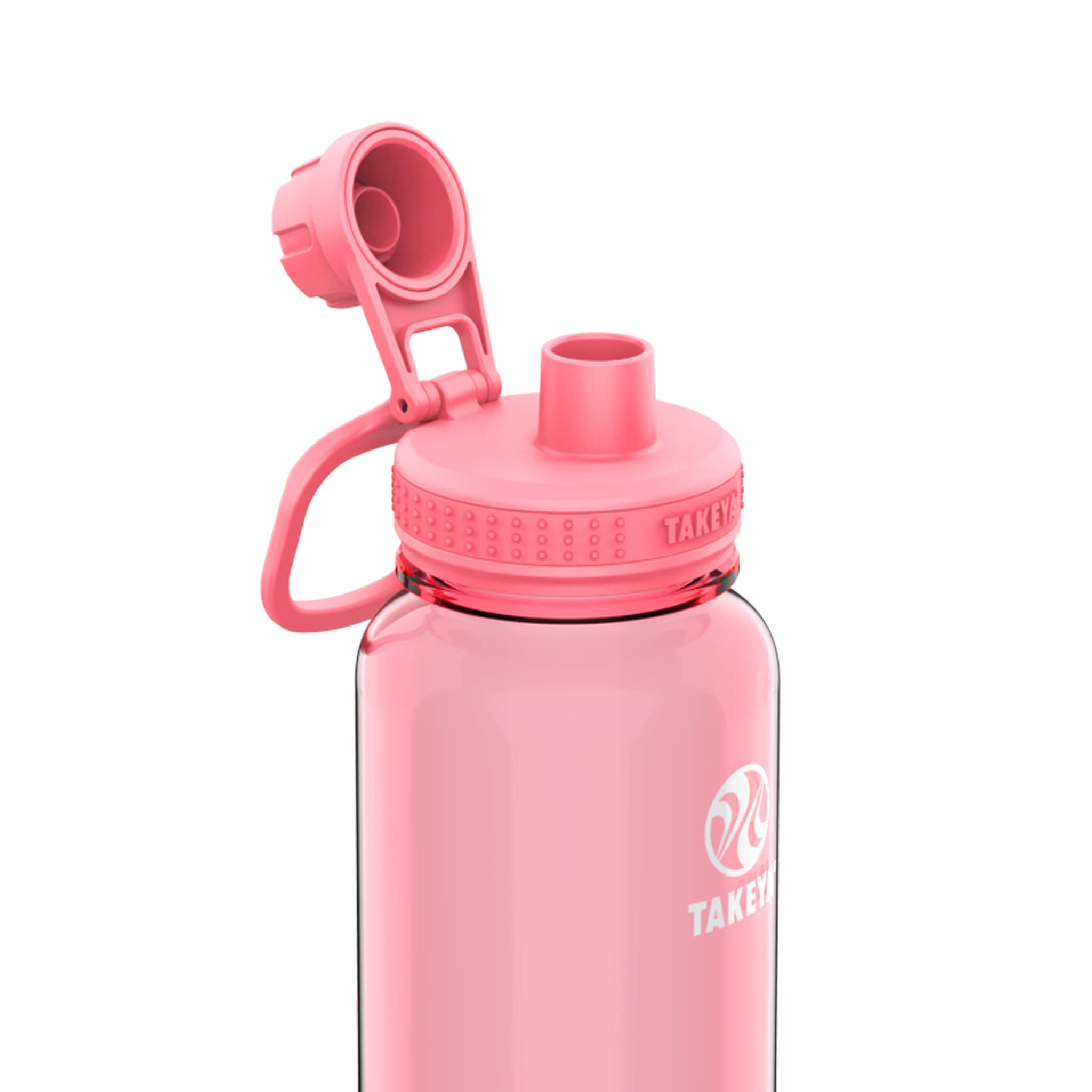 Takeya 885395504063 Tritan Bottle, Spout Lid Flutter Pink 32oz