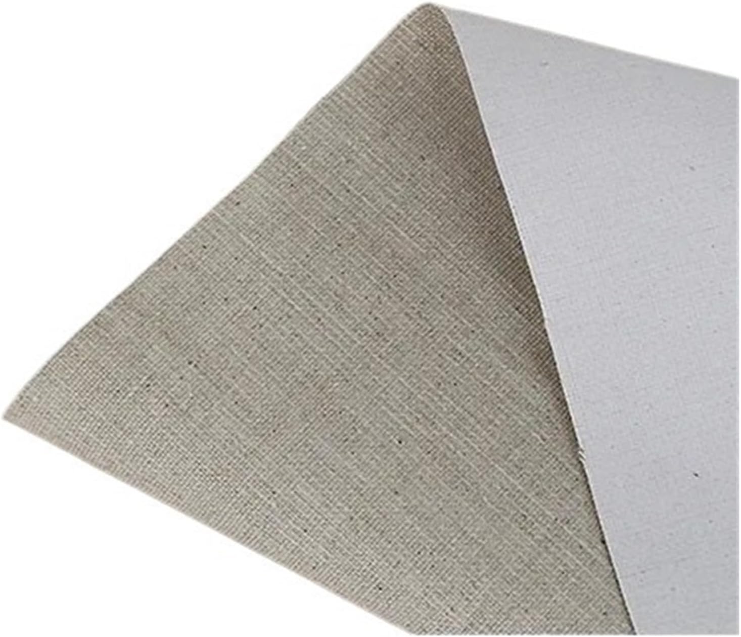 5m Linen Blend Primed Blank Canvas Layer Oil Painting One Roll,28/48cm Width(48cm Width)