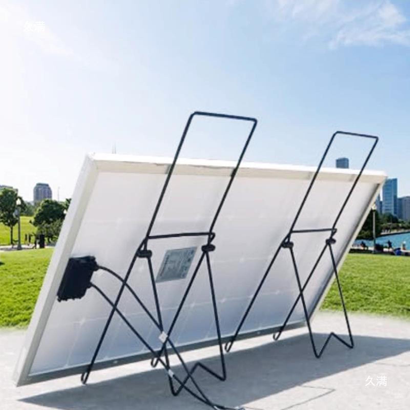 Regulowany stojak na panel słoneczny ze składanymi nogami przechylnymi, lekki aluminiowy wspornik do montażu na ziemi i dachu, idealny do wydajnej konfiguracji kąta nachylenia panelu słonecznego