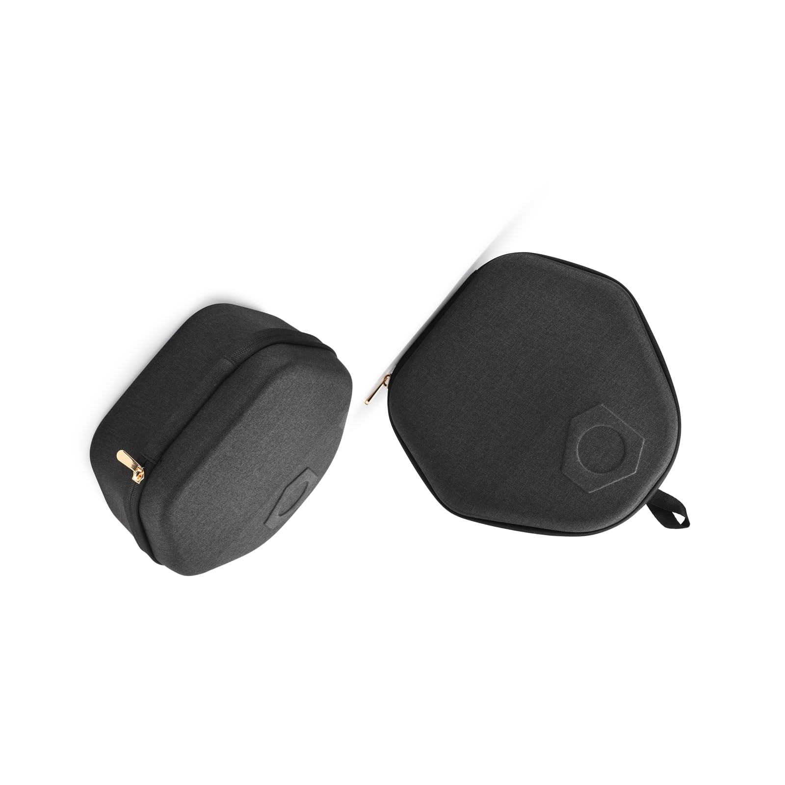 Custodia da viaggio per cuffie organizer ergonomico resistente alle vibrazioni interno e design con cerniera di facile accesso per il 2024