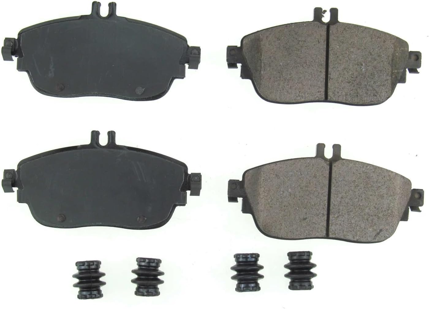 PowerStop Front Brake Pads For Infiniti QX30 2017-19 |Mercedes-Benz B Electric Drive 2014-15 |B250 2013-15 |B250e 2016-17 |CLA250 2014-19 - Z17 Ceramic Brake Pads With Installation Hardware, 17-1694