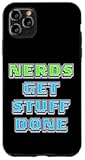 Geek Gamer Coding Quote Funny Retro Video Game Playing Nerd Case for iPhone 11 Pro Max