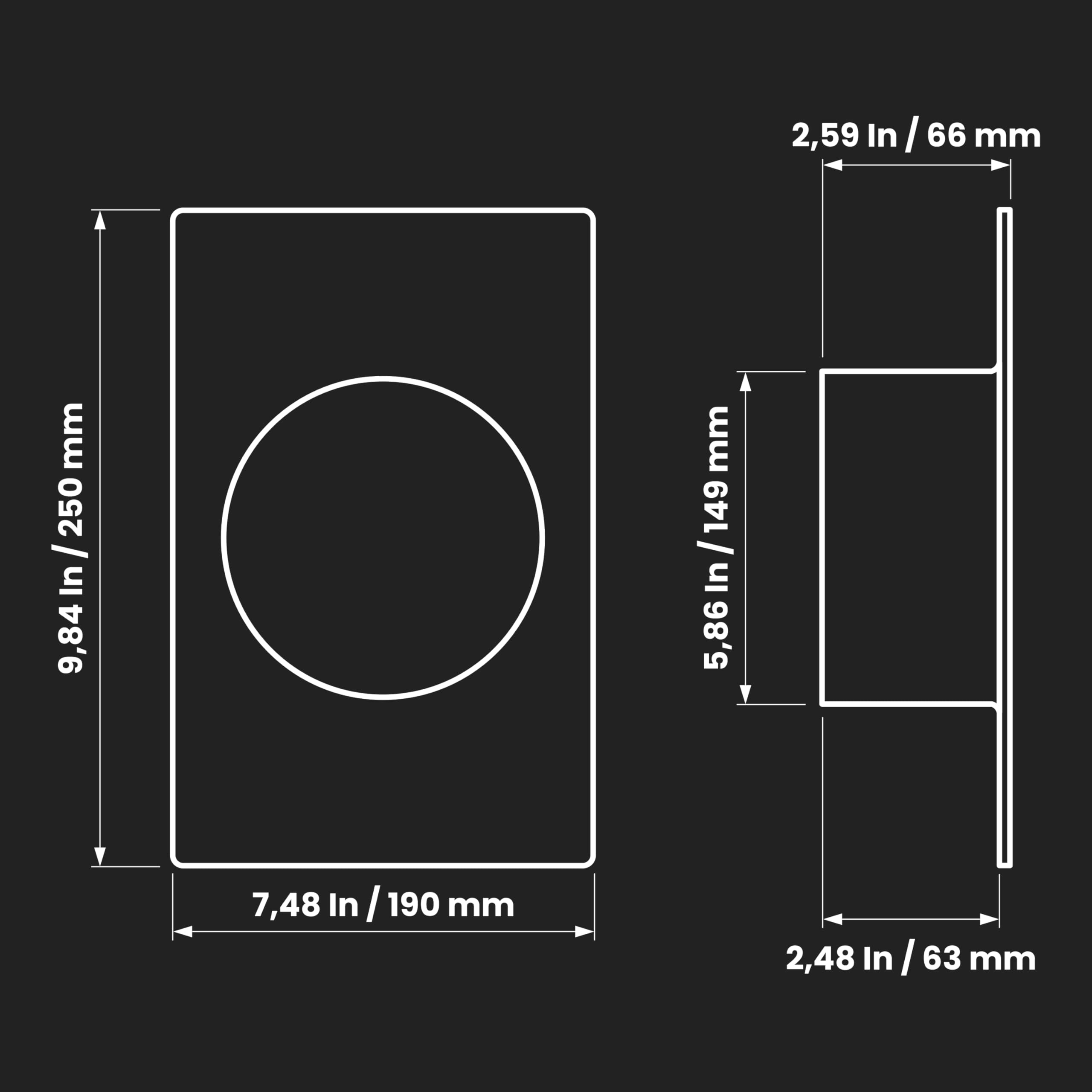 Connettore Per Condotto PVC 150mm - Per Ventilazione, Con Flangia - Foto 3